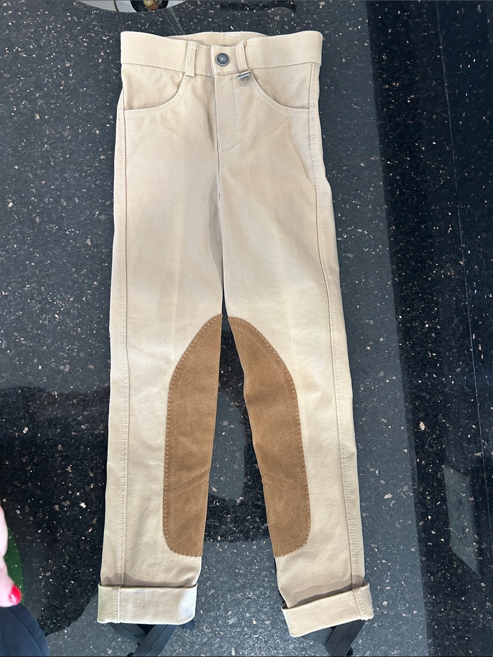 Kids Shires Tan Riding Breeches / Britches size 04